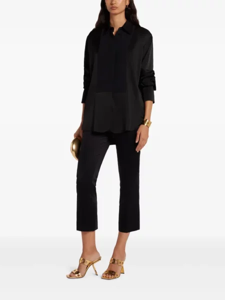 Decupat pantaloni Ferragamo negru