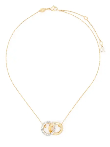 Colier Swarovski de cristal auriu
