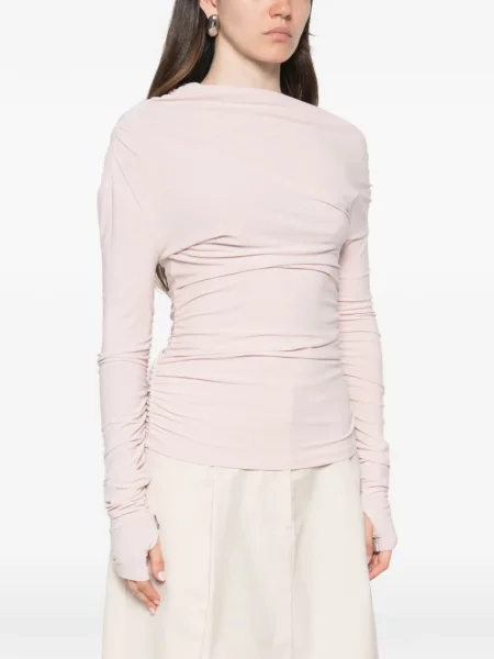 Top Patrizia Pepe drapat roz