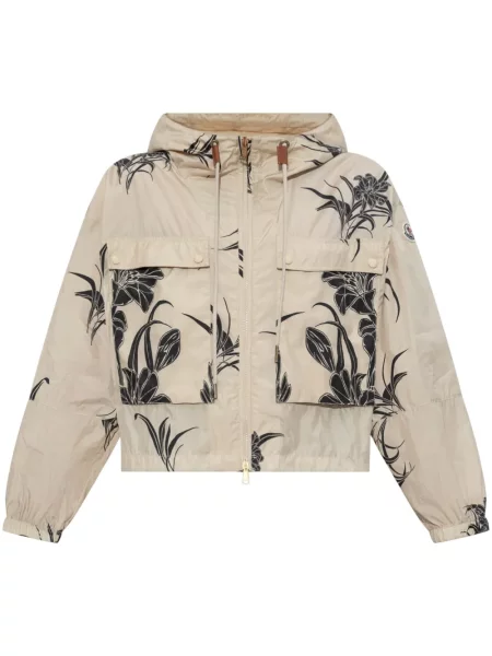Geacă Moncler cu model floral cu imagine