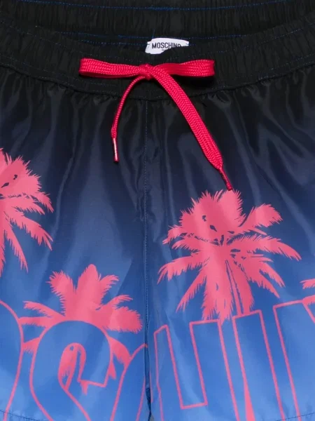 Slip de baie Moschino negru