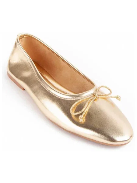 Pantofi Montevita auriu