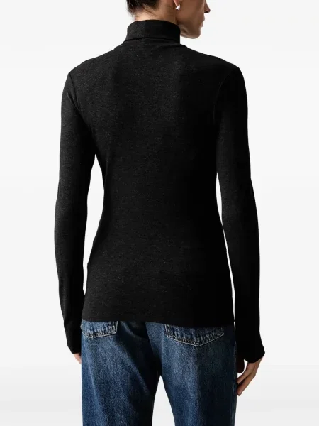 Lung tricou polo Marc O'polo gri
