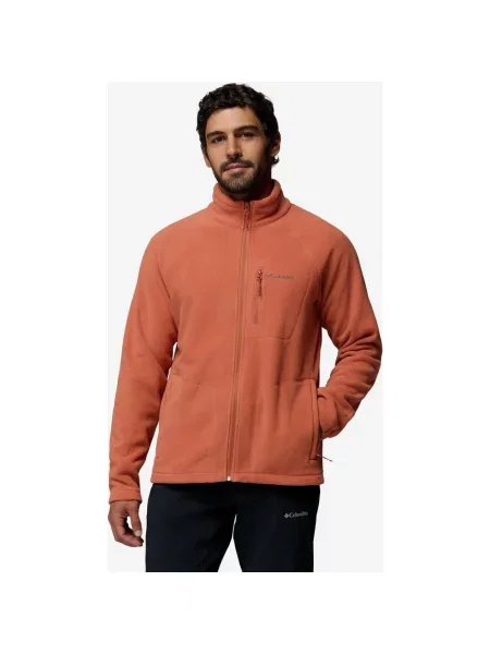 Polar damski Columbia Fast Trek II Full Zip terrakota S pomarańczowa