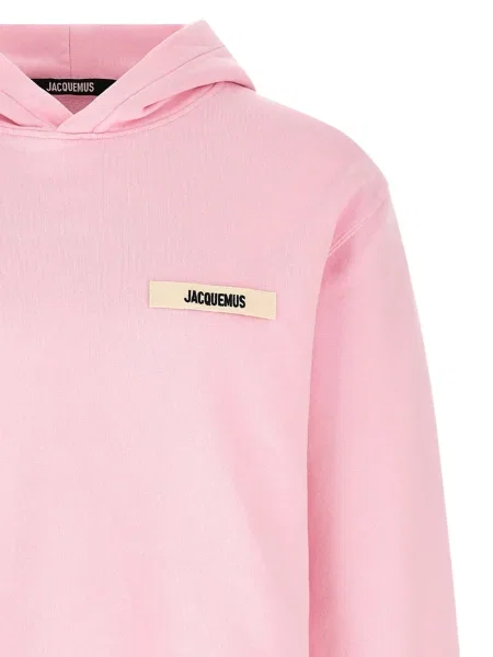 Hanorac cu glugă Jacquemus roz