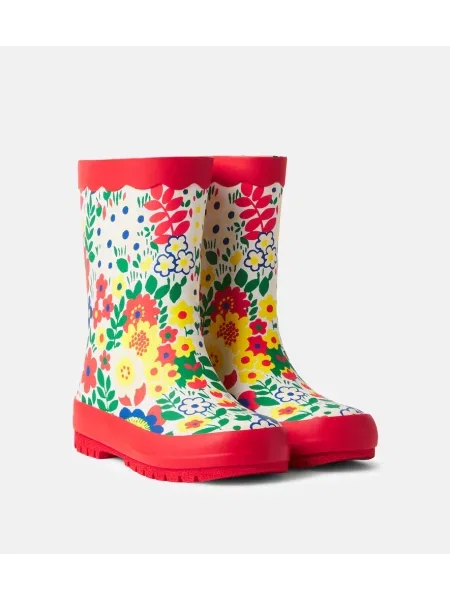 Gyerek bokacsizma Stella Mccartney piros
