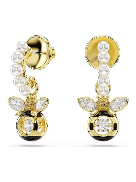 Swarovski kolczyki IDYLLIA żółte