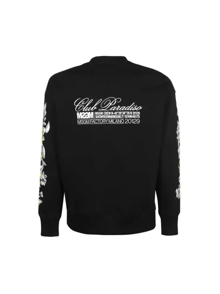 Bluza Msgm ze sznurkiem czarna
