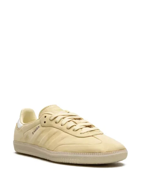 Kožené tenisky Adidas Samba žluté