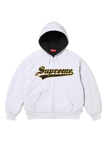 Pulover Supreme cu glugă gri