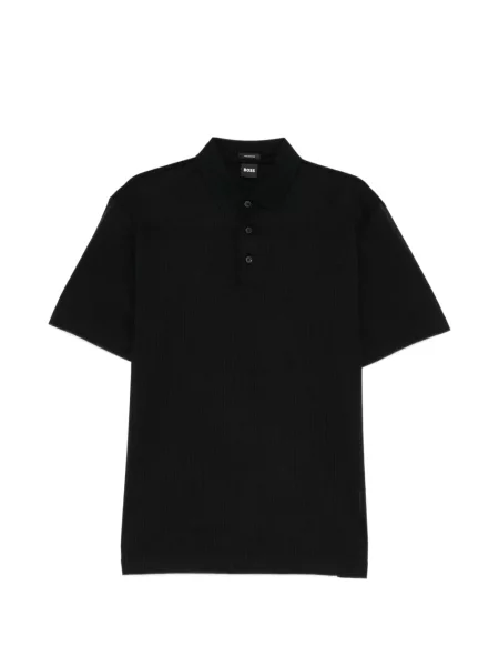 Scurt tricou polo Boss negru