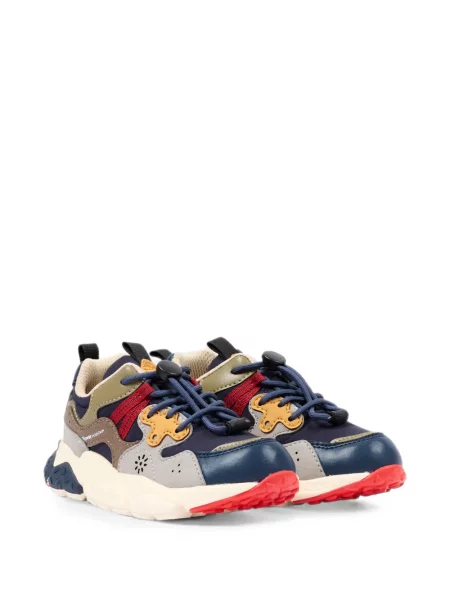 Sneakersy dziecięce Flower Mountain niebieskie