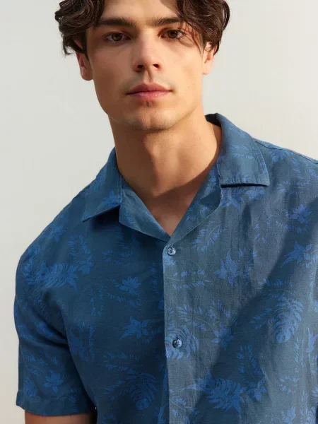 Cămașă Trendyol albastru