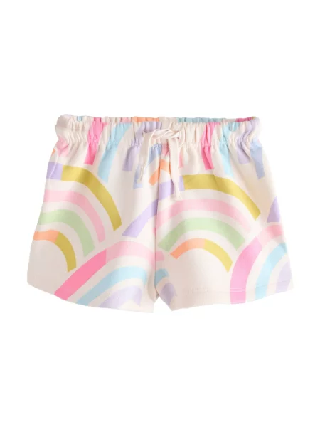Next Pantaloni galben / verde / roz alb