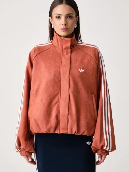 Adidas Originals ζακέτα με Γυναικεία Adilenium Season 6 Faux Suede πορτοκαλί