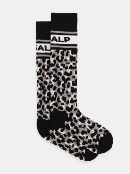 Чорапи с вълна Fusalp Leopard кафяво