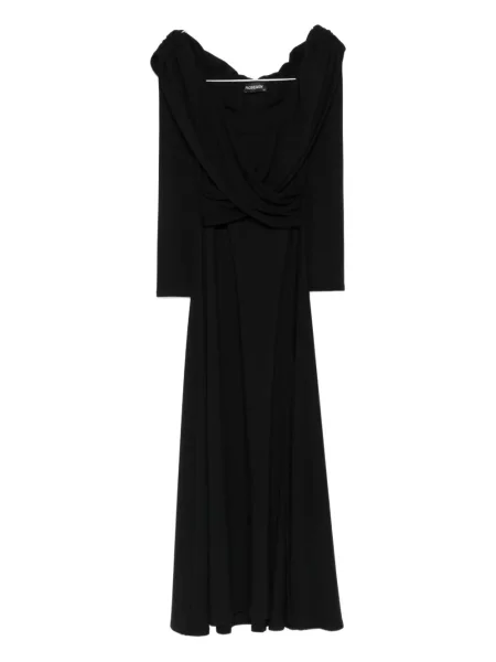 Rochie midi Roserry până la genunchi de costum negru