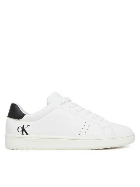 Sneakersy Calvin Klein D biela