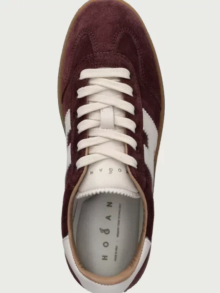 Замшевые кроссовки Hogan