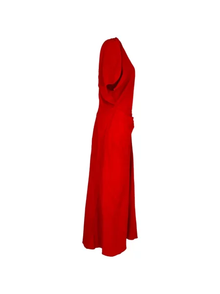 Rochie midi Victoria Beckham roșu