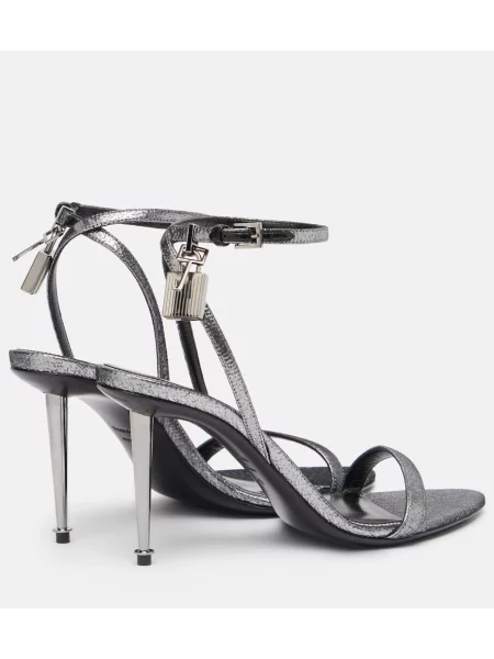 Sandale Tom Ford argintiu