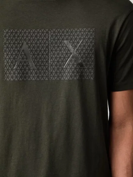 Armani Exchange férfi póló zöld