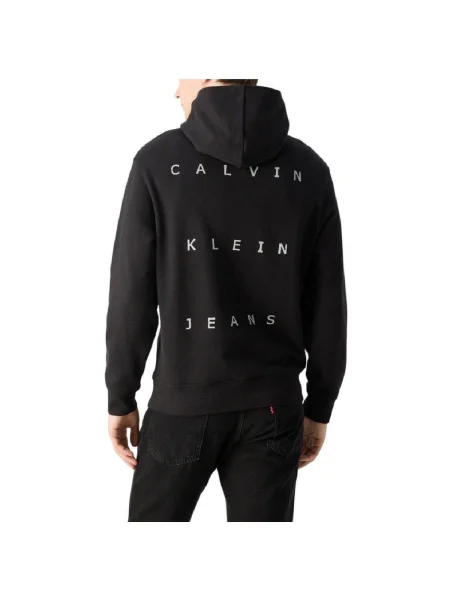 Geacă de blugi Calvin Klein Jeans negru