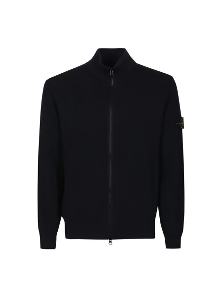 Kardigan Stone Island z kamieniami niebieski