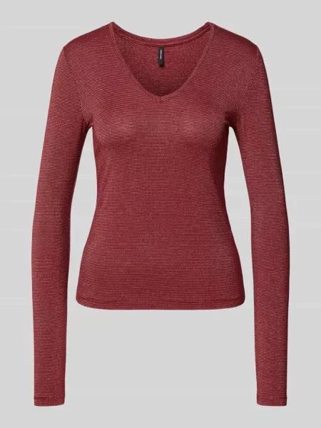 Bluzka z długim rękawem o kroju regular fit z mieszanki model ‘LAVA’ Vero Moda