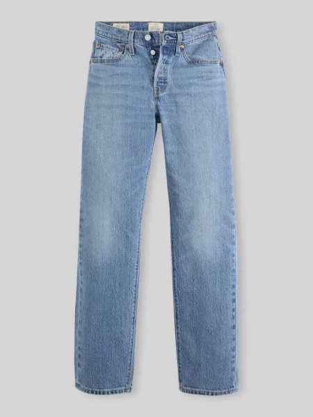 Jeansy o kroju straight fit z mieszanki bawełny Levi's® 300