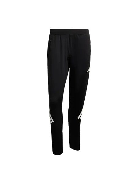 ADIDAS PERFORMANCE Pantaloni sport Iconic negru alb