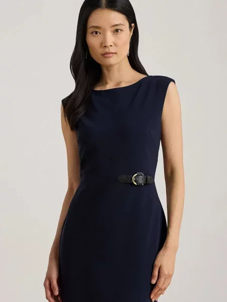Šaty Lauren Ralph Lauren tmavomodrá mini