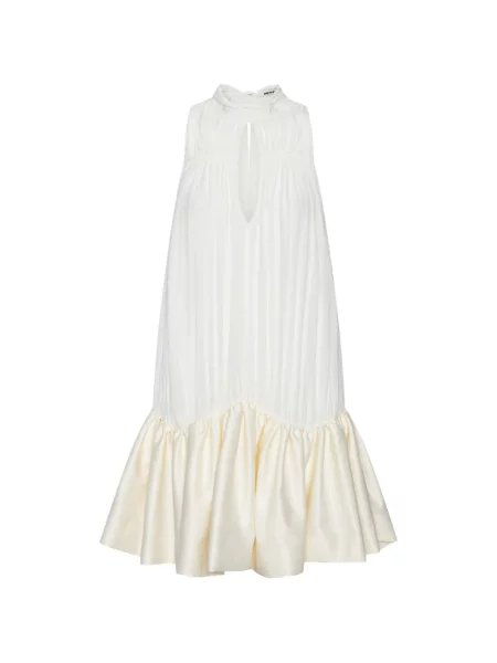 Mini rochie mini Rotate Birger Christensen de costum mini alb
