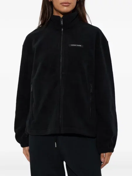 Geacă Canada Goose cu autograf negru