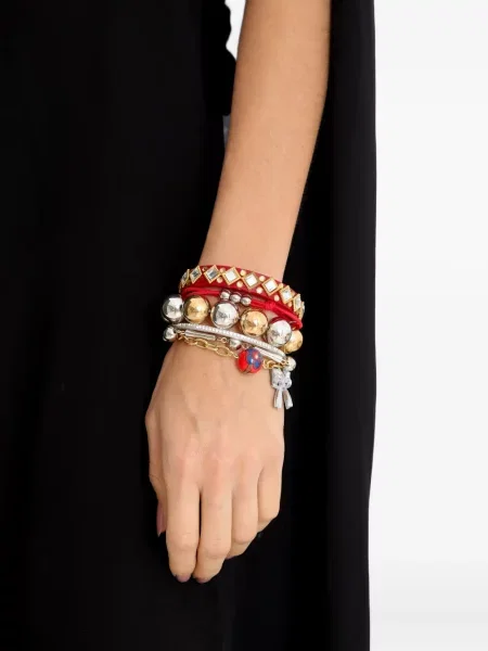 Brăţară Amir Slama cu funde roșu