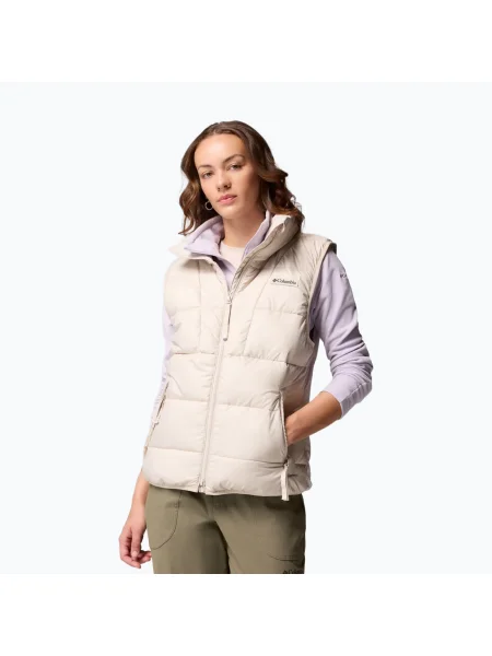 Vestă pentru femei Columbia Pike Lake III dark stone
