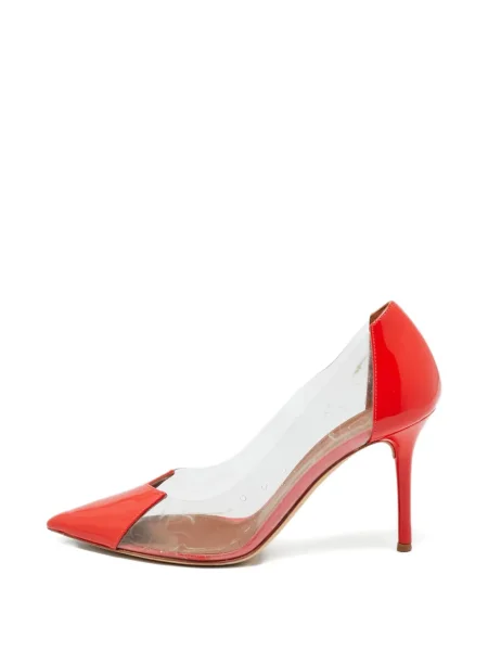 Pantofi cu toc Malone Souliers transparente roșu