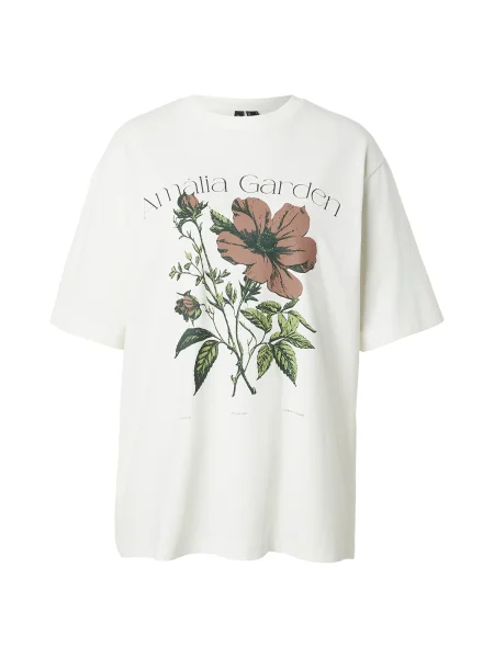VERO MODA Tričko čokoládová / olivová / černá bílá