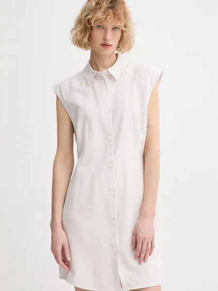 Calvin Klein Rochie | cu adaos de in bej