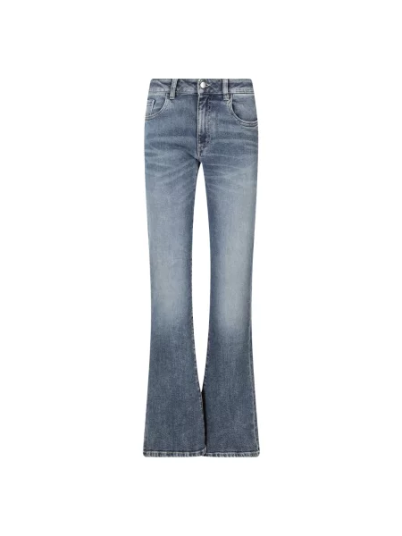 Jeansy dzwony Icon Denim niebieskie