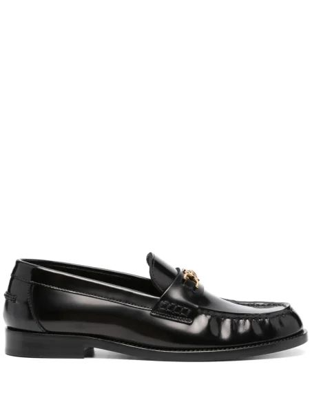 Colier Versace din piele negru