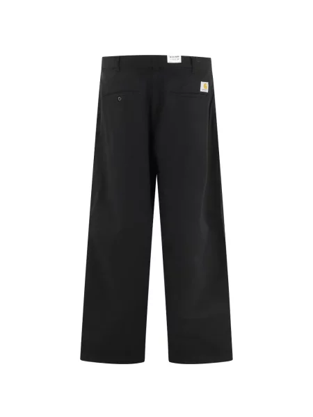 Pantaloni Carhartt Wip plisate negru