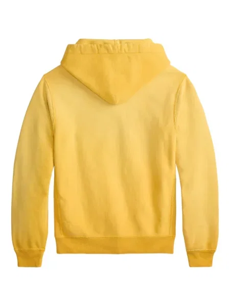 Fleece hoodie Ralph Lauren Rrl κίτρινο