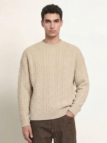 Drykorn Sweter Noreg beige beżowy