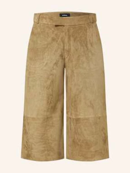 Arma Bermudy Skórzane Jina gruen