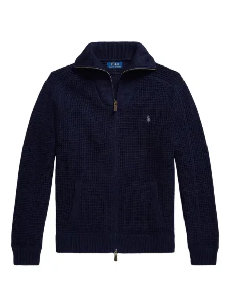 Μικρός πλεκτά σορτς Polo Ralph Lauren με κέντημα λευκό
