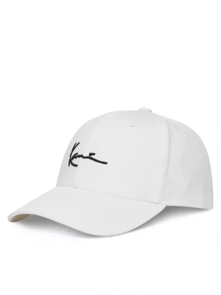 Karl Kani Kšiltovka Signature Essential bílá