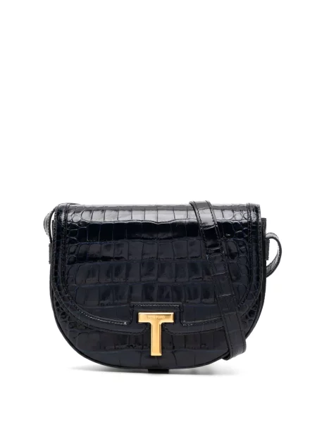 Torebka crossbody Tom Ford niebieska
