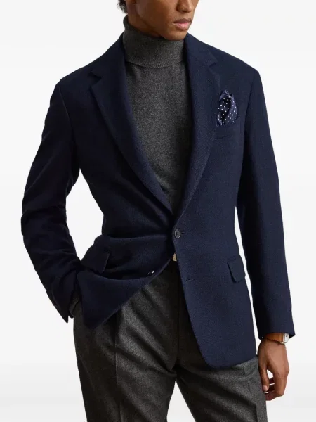 Geacă Ralph Lauren Purple Label albastru