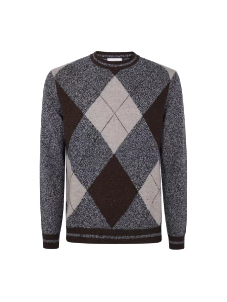 Sweter Ballantyne z wzorem argyle